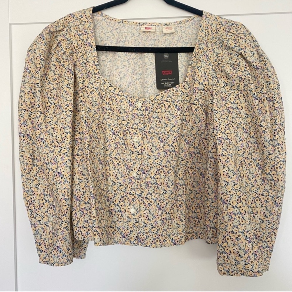 Levi's The Everyday Blouse floral Effortless Essential